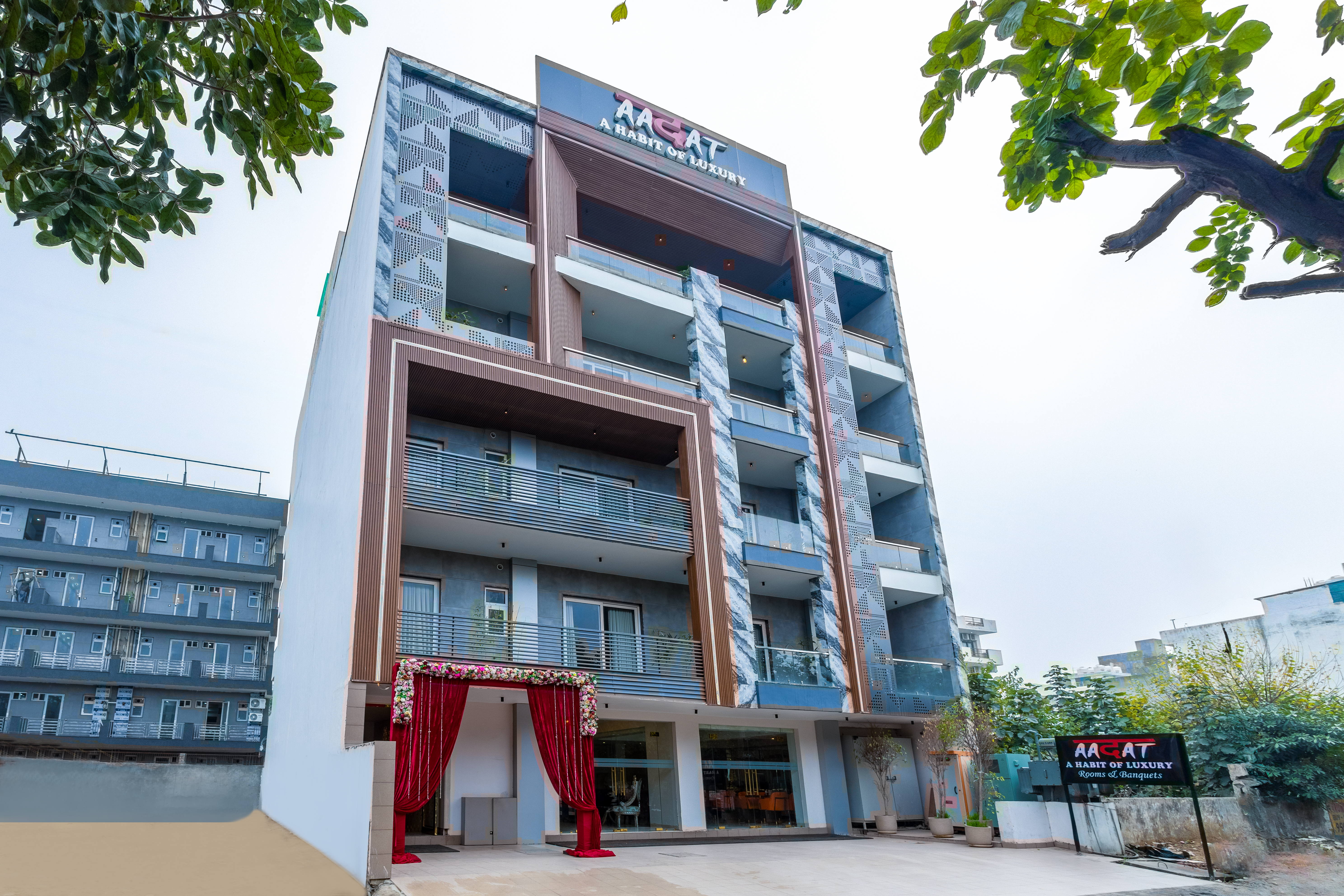 Sector 47 Hotel Exterior Day View